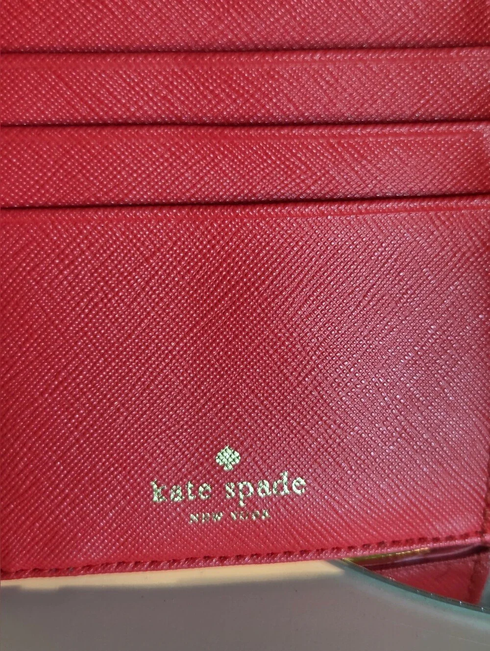 Kate Spade Pink Flamingo Passport Holder & Card Wallet